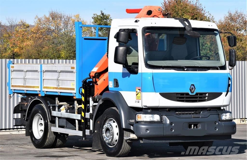 Renault MIDLUM 270 DXI *TIPPER 3,50m *PK 8501-K/FUNK Tipper trucks