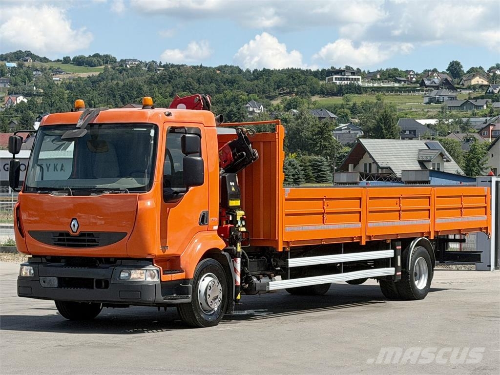 Renault MIDLUM 220 DXI Lastbil med lad/Flatbed