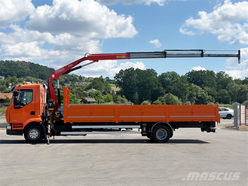 Renault MIDLUM 220 DXI Lastbil med lad/Flatbed