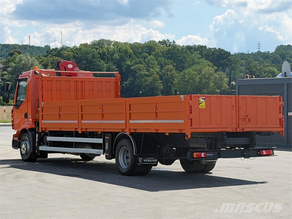 Renault MIDLUM 220 DXI Lastbil med lad/Flatbed