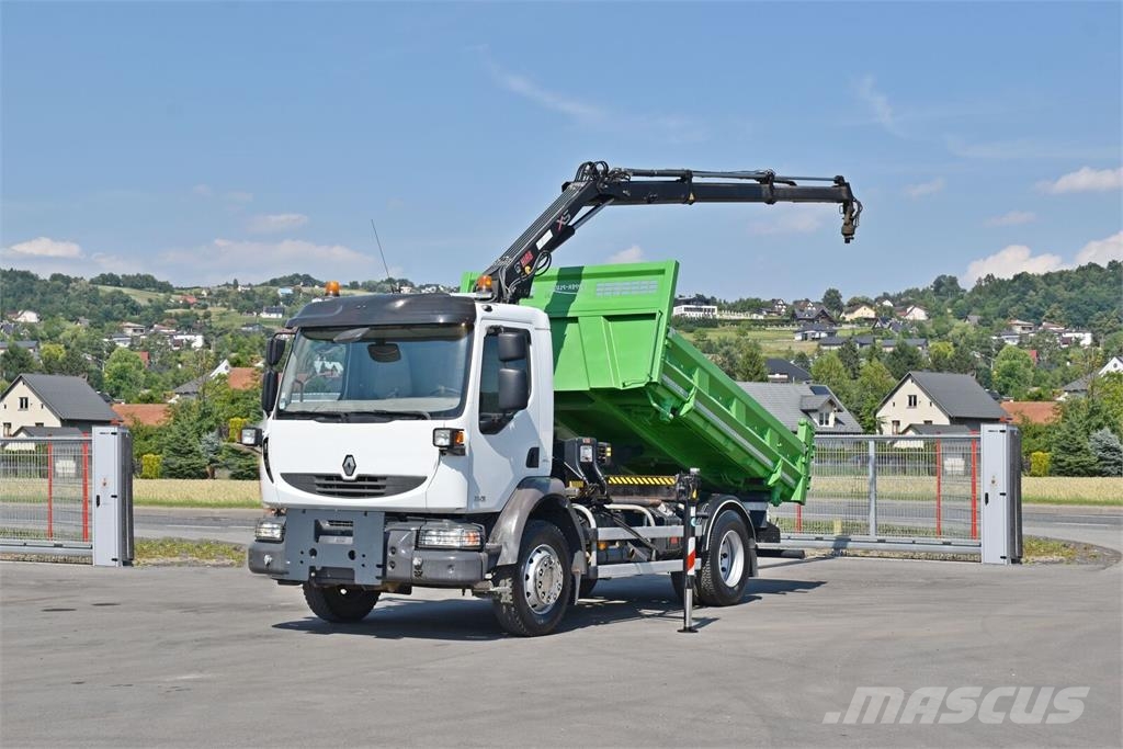 Renault MIDLUM 220 DXI Tipper trucks