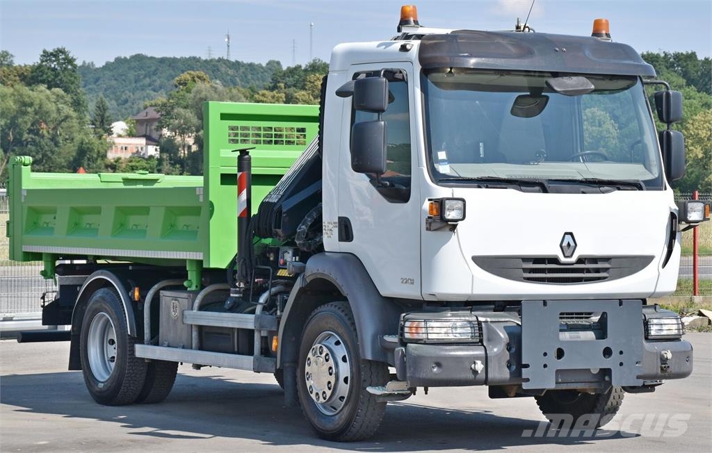 Renault MIDLUM 220 DXI Tipper trucks