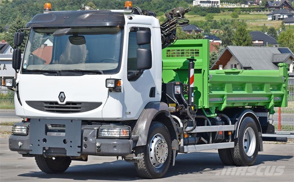 Renault MIDLUM 220 DXI Tipper trucks