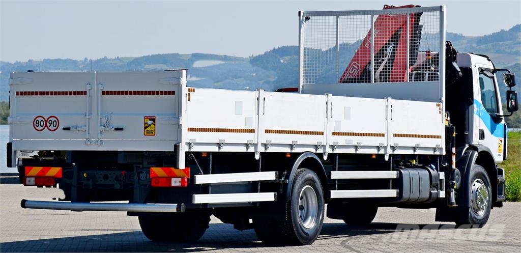 Renault Premium 310 DXI* FASSI F130AC.23+FUNK* TOP 平板栏板货车