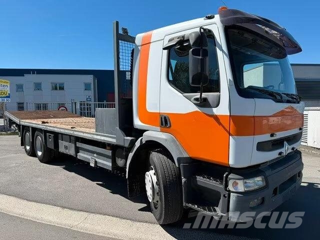 Renault Premium 320-26 / Flatbed 10.6 m / Winch + Lift / A Puksiirid
