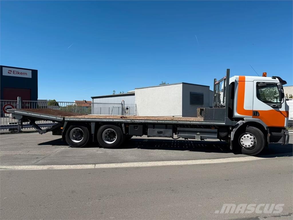 Renault Premium 320-26 / Flatbed 10.6 m / Winch + Lift / A Puksiirid