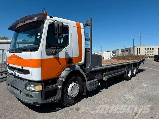Renault Premium 320-26 / Flatbed 10.6 m / Winch + Lift / A Puksiirid