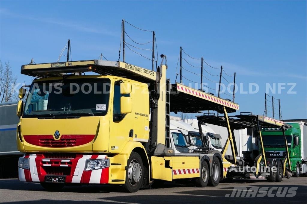 Renault Premium 460 Car Transporter Truck + Rolfo Car Tran Camiones portacoches