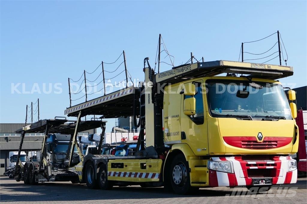 Renault Premium 460 Car Transporter Truck + Rolfo Car Tran Camiones portacoches