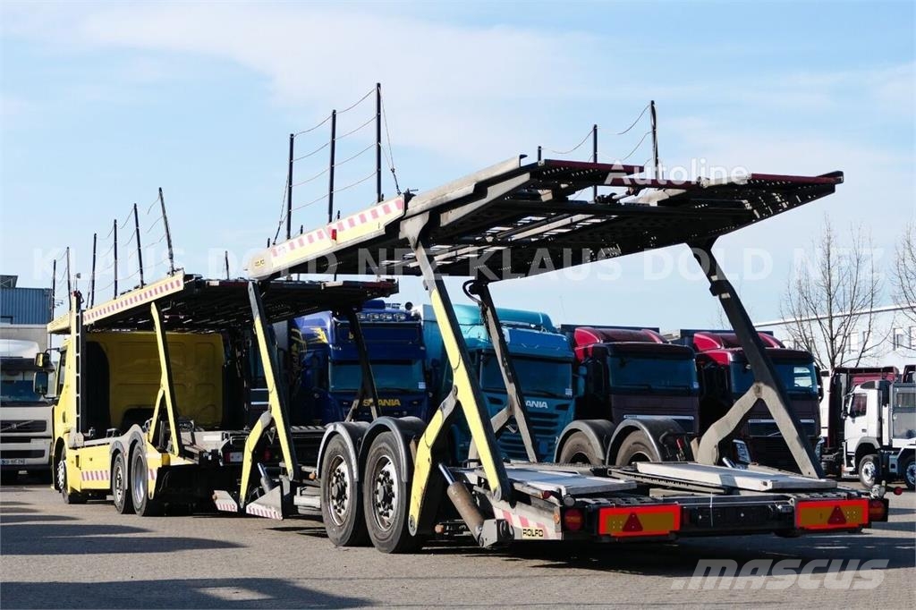 Renault Premium 460 Car Transporter Truck + Rolfo Car Tran Camiones portacoches
