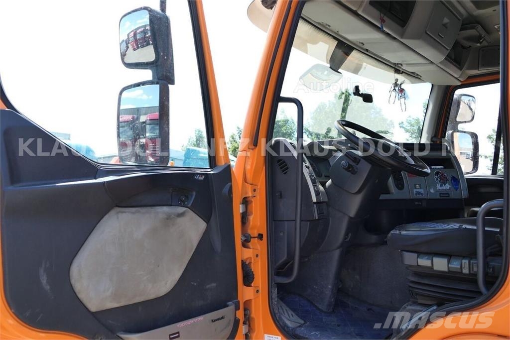 Renault Premium Hook Lift Truck / Lift & Steering Axle / E Vrachtwagen met containersysteem