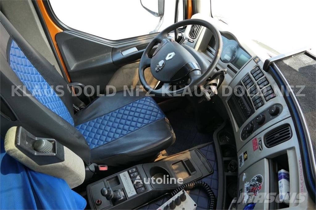 Renault Premium Hook Lift Truck / Lift & Steering Axle / E Vrachtwagen met containersysteem