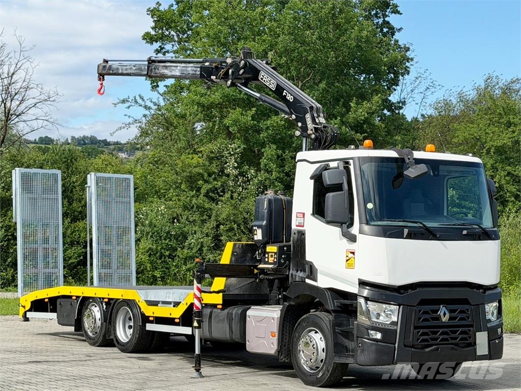 Renault T 380 * Abschleppwagen 7,40m* KRAN/FUNK * TOP Vlečna vozila za tovornjake
