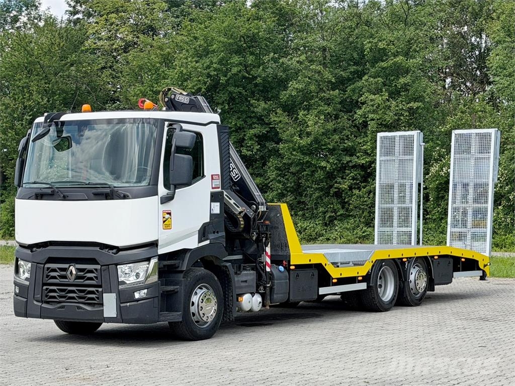 Renault T 380 * Abschleppwagen 7,40m* KRAN/FUNK * TOP Vlečna vozila za tovornjake