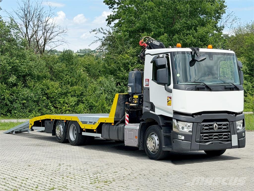 Renault T 380 * Abschleppwagen 7,40m* KRAN/FUNK * TOP Vlečna vozila za tovornjake