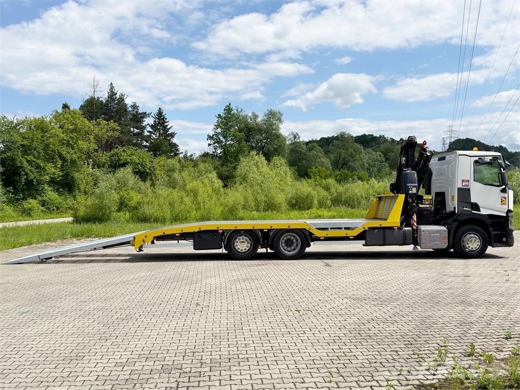 Renault T 380 * Abschleppwagen 7,40m* KRAN/FUNK * TOP Vlečna vozila za tovornjake