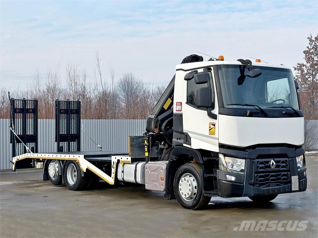 Renault T 380 * HIAB 111 B - 2 HIDUO + FUNK / 6x2! Műszaki mentők