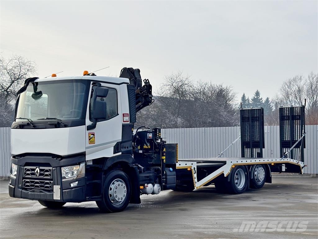 Renault T 380 * HIAB 111 B - 2 HIDUO + FUNK / 6x2! Műszaki mentők