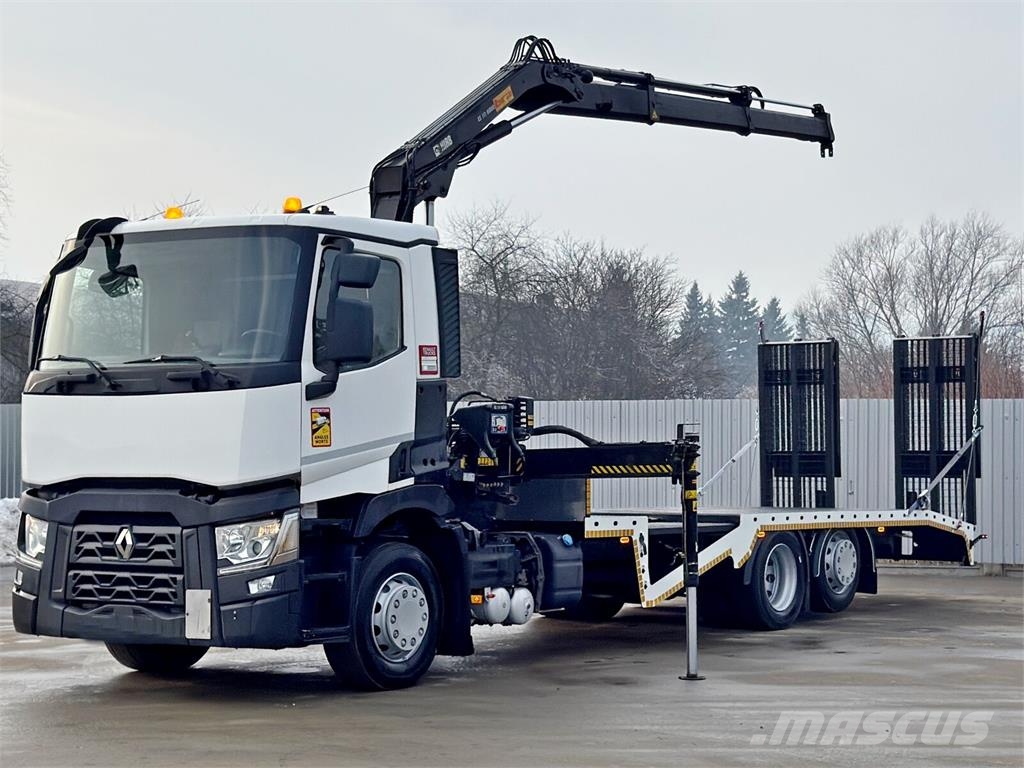Renault T 380 * HIAB 111 B - 2 HIDUO + FUNK / 6x2! Műszaki mentők