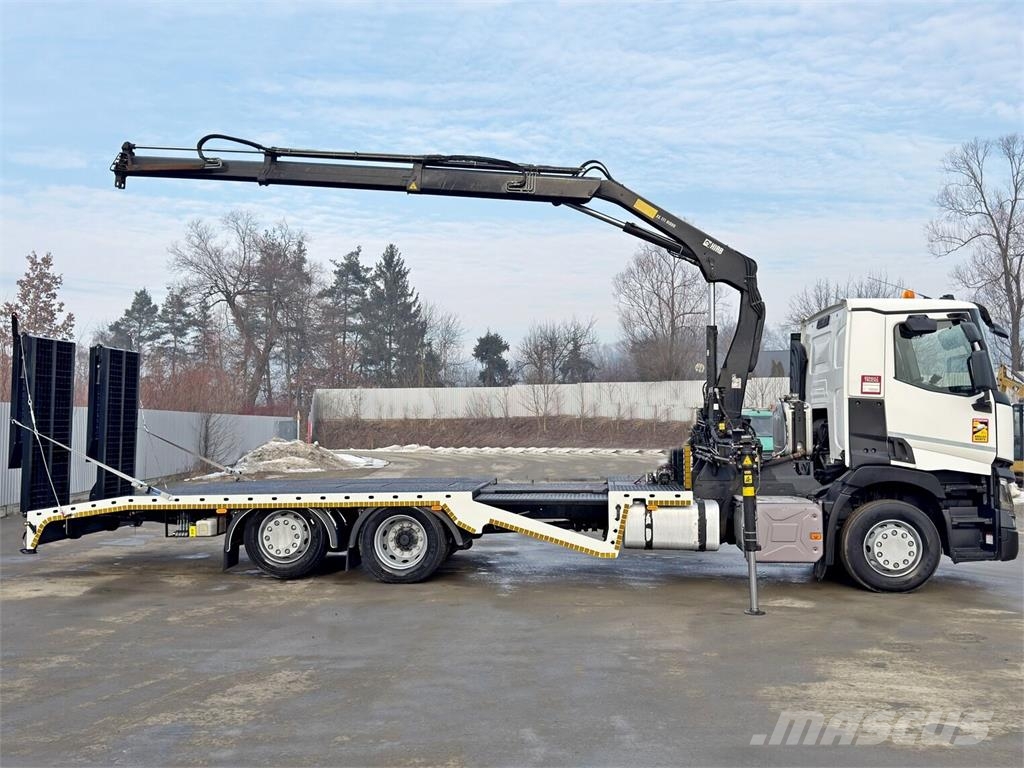 Renault T 380 * HIAB 111 B - 2 HIDUO + FUNK / 6x2! Műszaki mentők