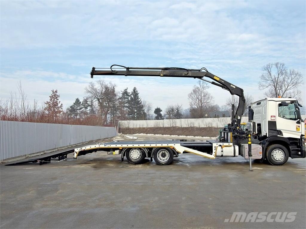 Renault T 380 * HIAB 111 B - 2 HIDUO + FUNK / 6x2! Műszaki mentők