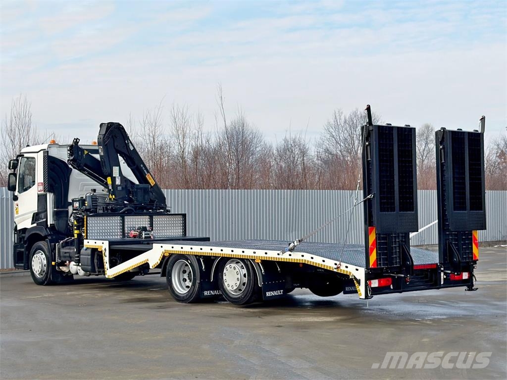 Renault T 380 * HIAB 111 B - 2 HIDUO + FUNK / 6x2! Műszaki mentők