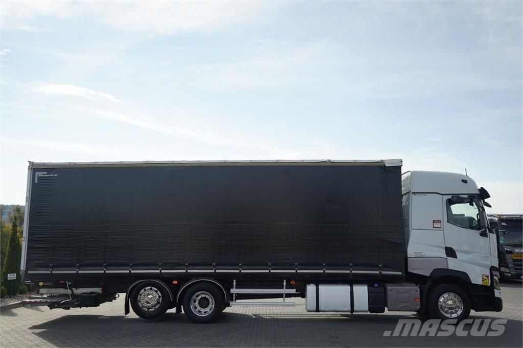 Renault T 440 / 6x2 / FIRANKA - 9,5 M / SOLÓWKA / WINDA DH Zaplachtované vozy