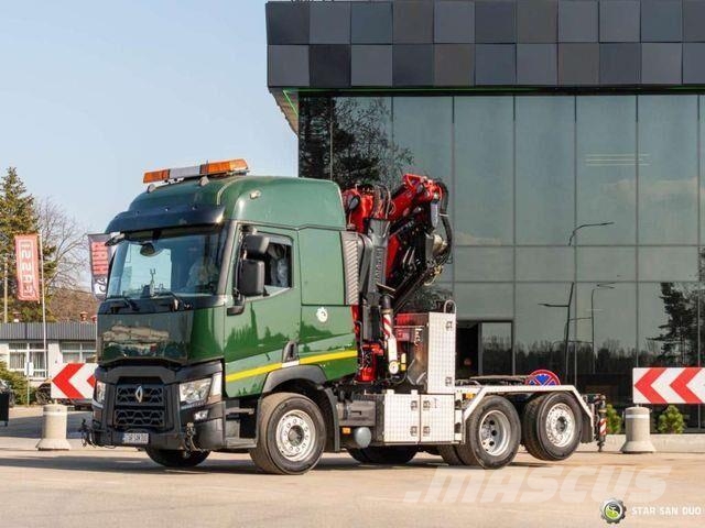 Renault T440 6x2 Fassi F485RA.2.26XEDynamic Crane Camiones tractor