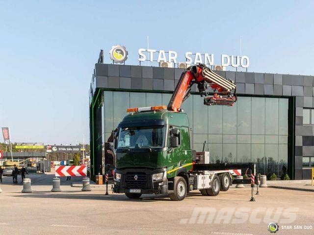Renault T440 6x2 Fassi F485RA.2.26XEDynamic Crane Camiones tractor