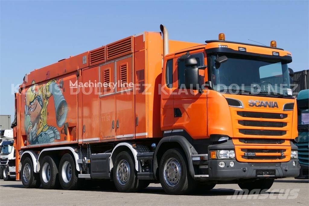 Scania ESE 32/10-3V-K / Vacuum Excavator Speciális kotrók