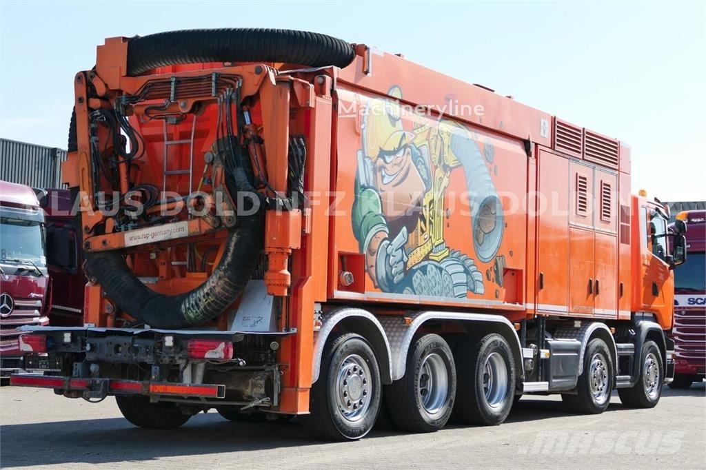 Scania ESE 32/10-3V-K / Vacuum Excavator Speciális kotrók