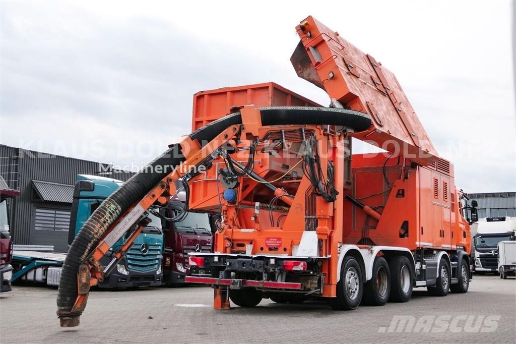 Scania ESE 32/10-3V-K / Vacuum Excavator Speciális kotrók