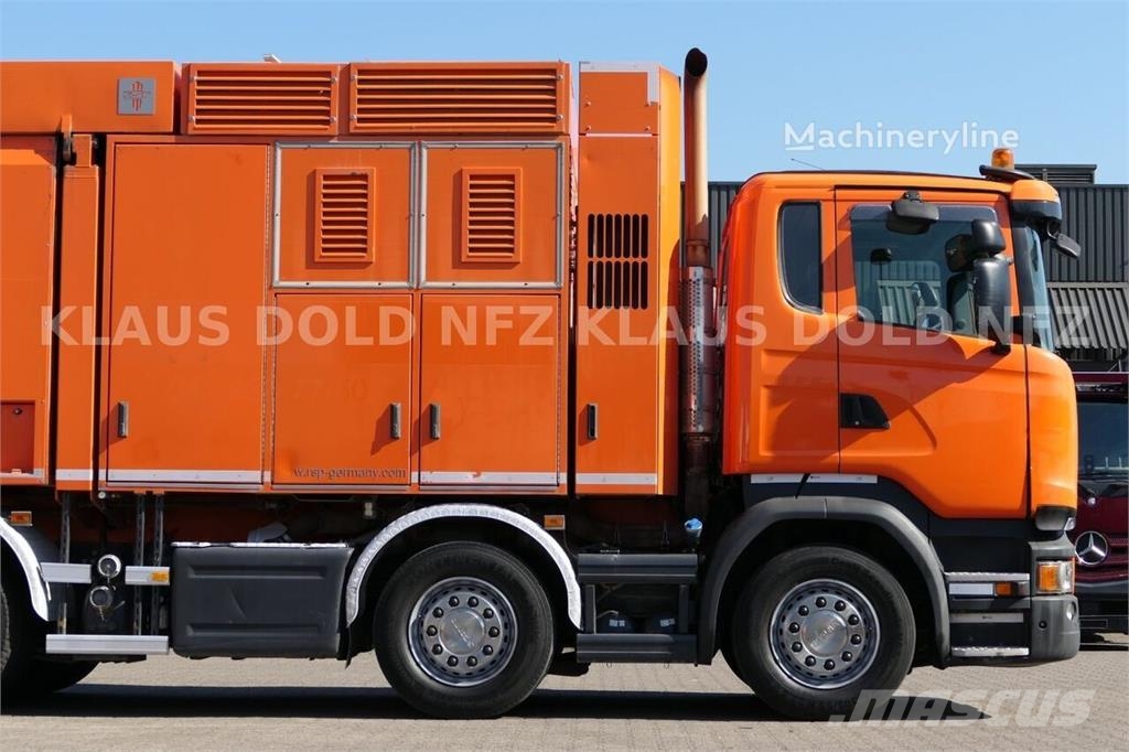 Scania ESE 32/10-3V-K / Vacuum Excavator Speciális kotrók