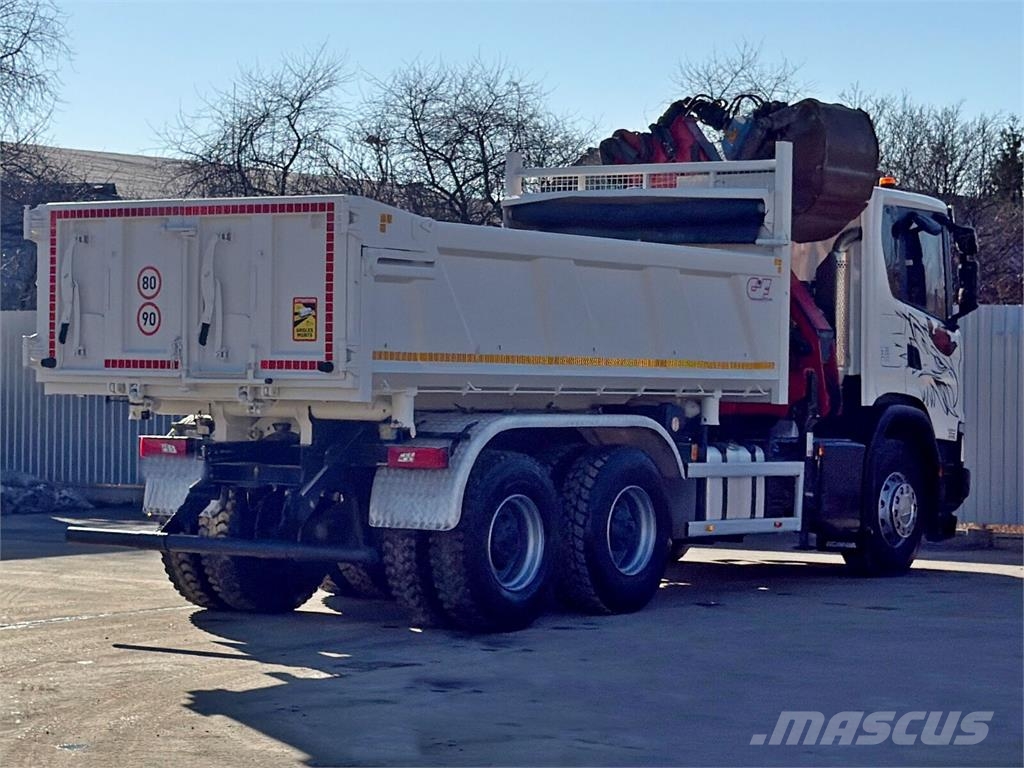 Scania G 410 Kipper 4,90m * HMF 1643 + FUNK *6x4 덤프 트럭