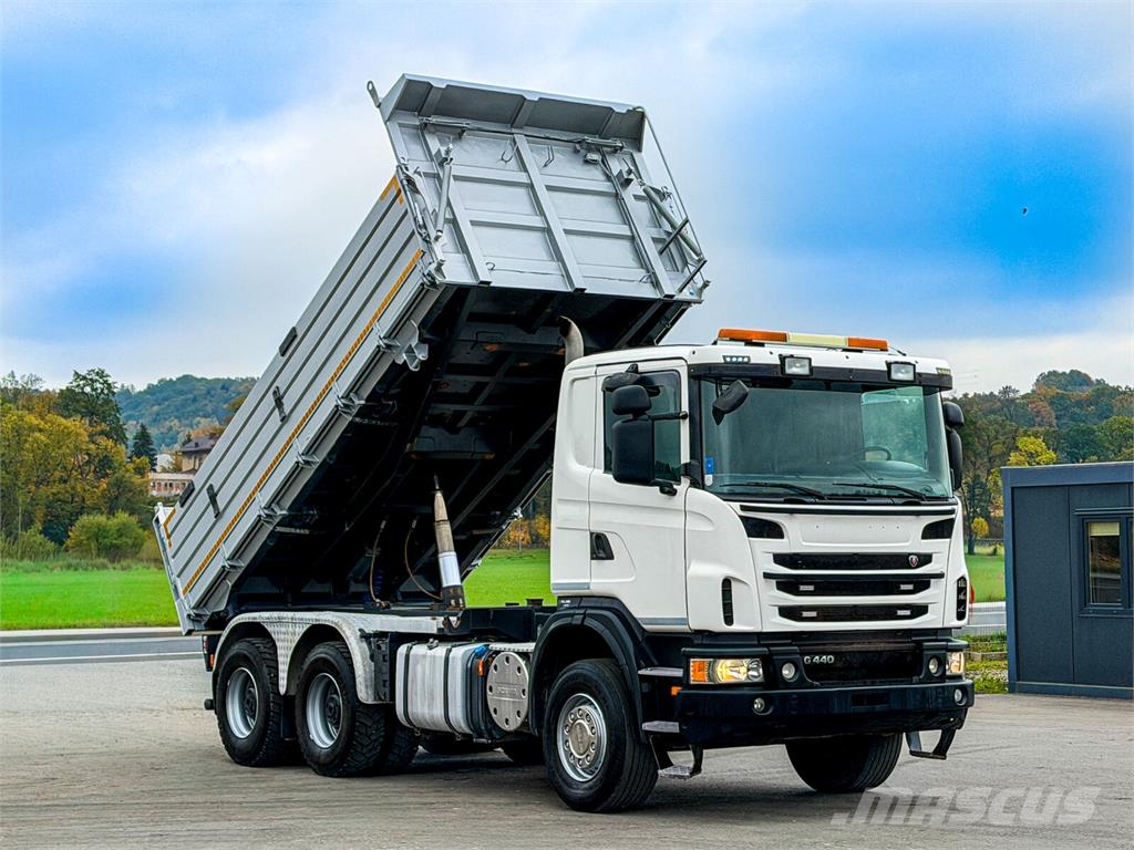 Scania G 440 Kipper 5,00m * 3 Seiten * 6x4 * TOP! Грузовики-Самосвалы