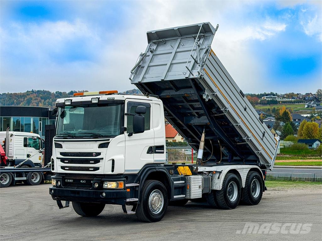 Scania G 440 Kipper 5,00m * 3 Seiten * 6x4 * TOP! Грузовики-Самосвалы