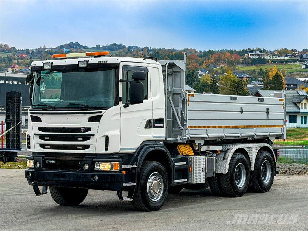 Scania G 440 Kipper 5,00m * 3 Seiten * 6x4 * TOP! Грузовики-Самосвалы