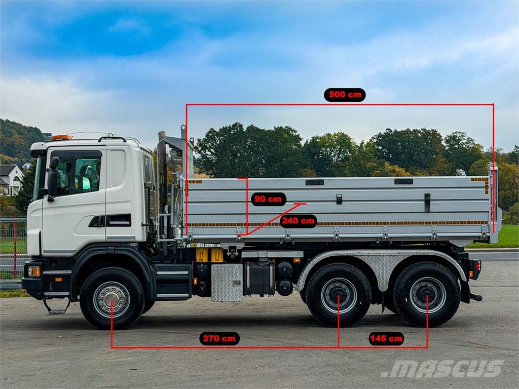 Scania G 440 Kipper 5,00m * 3 Seiten * 6x4 * TOP! Грузовики-Самосвалы