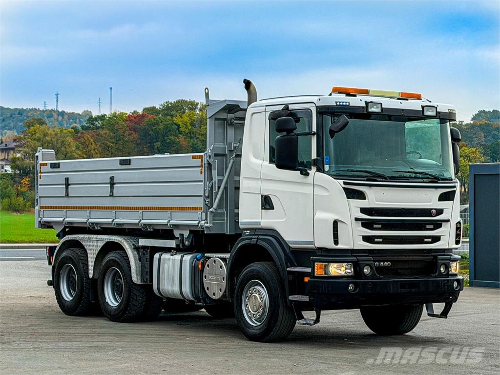 Scania G 440 Kipper 5,00m * 3 Seiten * 6x4 * TOP! Грузовики-Самосвалы