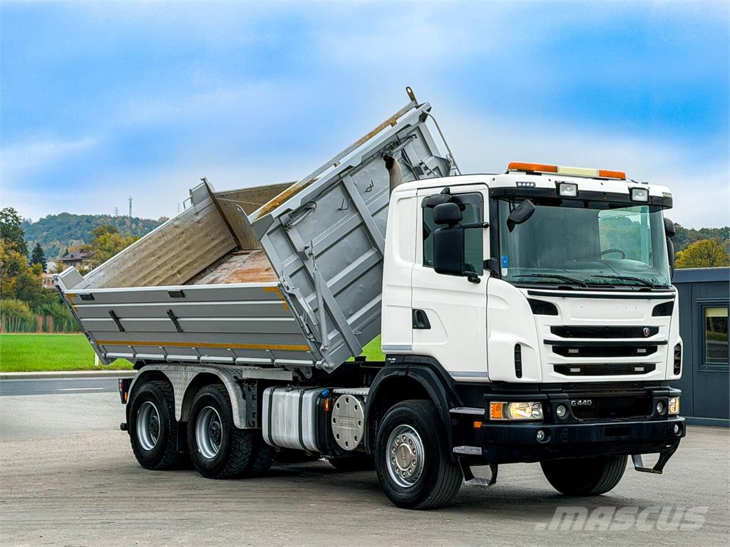 Scania G 440 Kipper 5,00m * 3 Seiten * 6x4 * TOP! Грузовики-Самосвалы