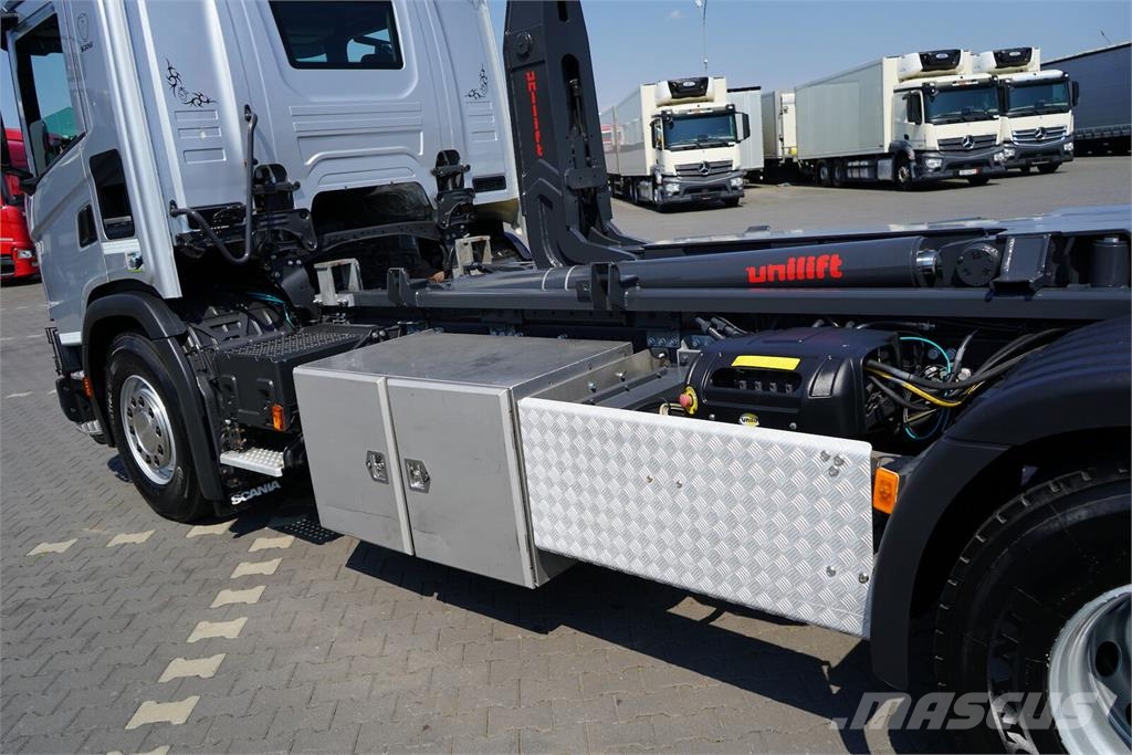 Scania G 500 / XT / ACC / E 6 / HAKOWIEC / OŚ SKRĘTNA / R Camiones polibrazo