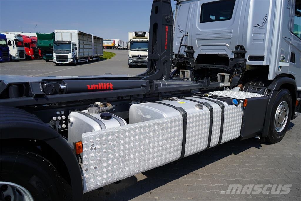 Scania G 500 / XT / ACC / E 6 / HAKOWIEC / OŚ SKRĘTNA / R Camiones polibrazo