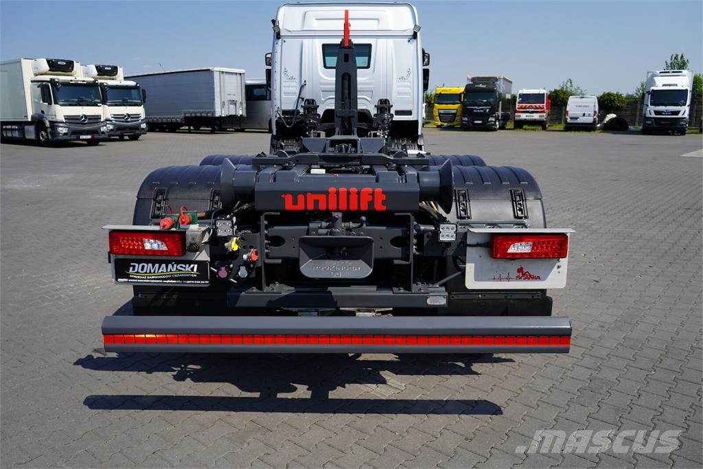 Scania G 500 / XT / ACC / E 6 / HAKOWIEC / OŚ SKRĘTNA / R Camiones polibrazo