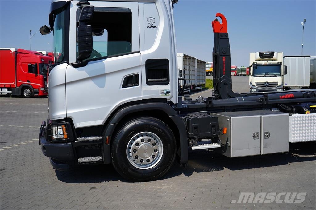 Scania G 500 / XT / ACC / E 6 / HAKOWIEC / OŚ SKRĘTNA / R Camiones polibrazo