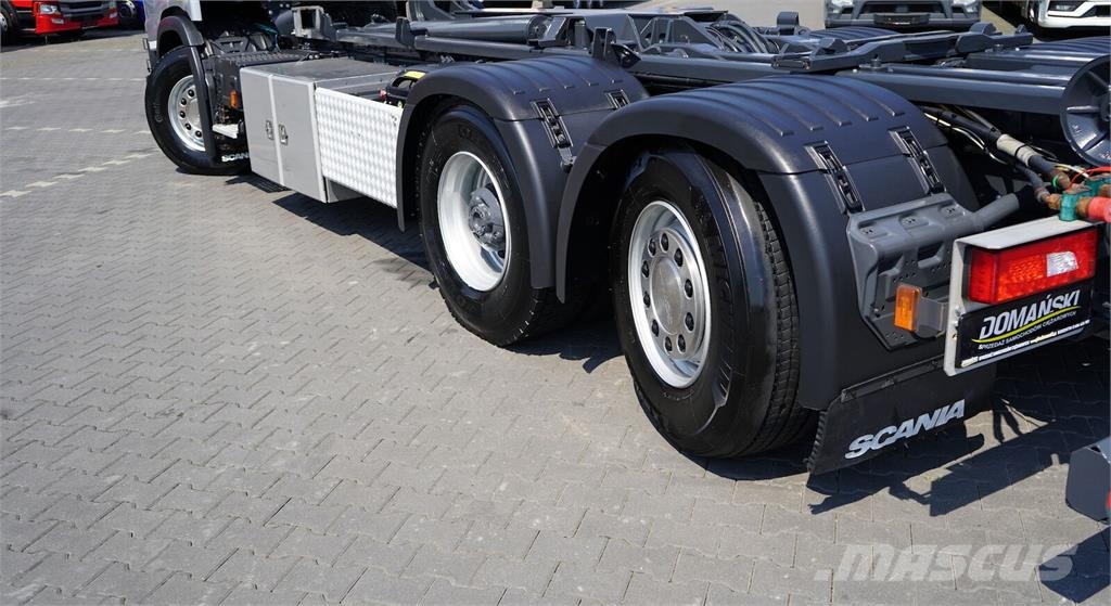 Scania G 500 / XT / ACC / E 6 / HAKOWIEC / OŚ SKRĘTNA / R Camiones polibrazo