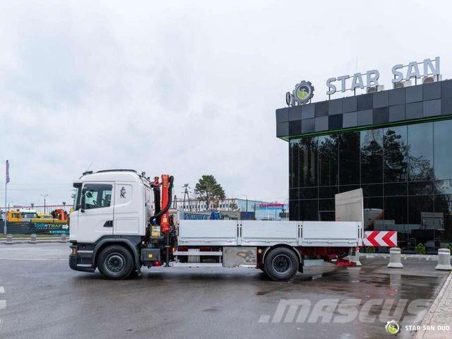 Scania G280 4x2 PALFINGER PK 12001 EH HDS Crane Lift Flatbed / Dropside trucks