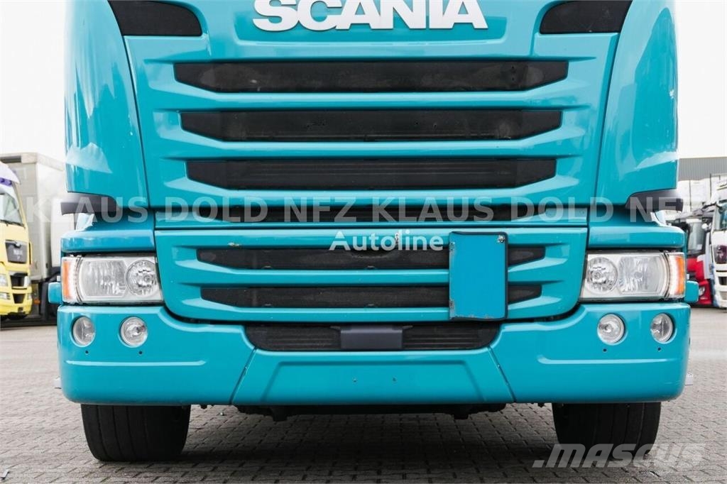 Scania G410 Curtain-Side Truck / Crane (PM-230) / Remote  Camiones de caja de lona