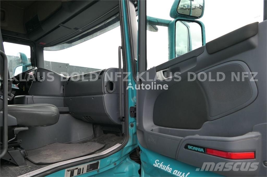 Scania G410 Curtain-Side Truck / Crane (PM-230) / Remote  Camiones de caja de lona