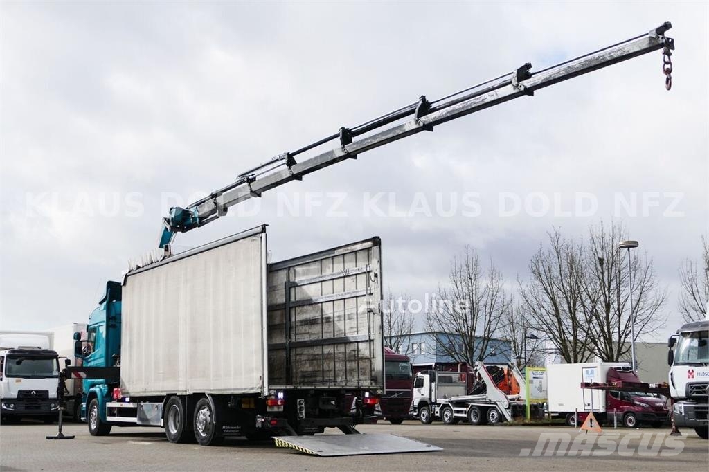 Scania G410 Curtain-Side Truck / Crane (PM-230) / Remote  Camiones de caja de lona