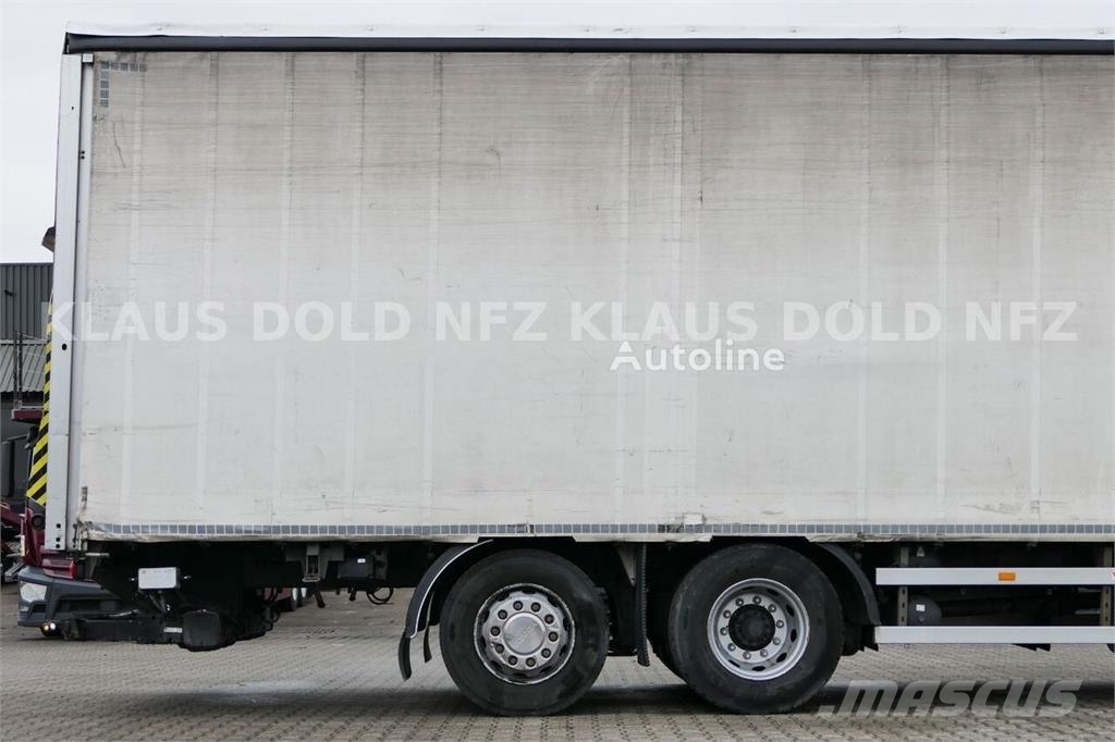 Scania G410 Curtain-Side Truck / Crane (PM-230) / Remote  Camiones de caja de lona